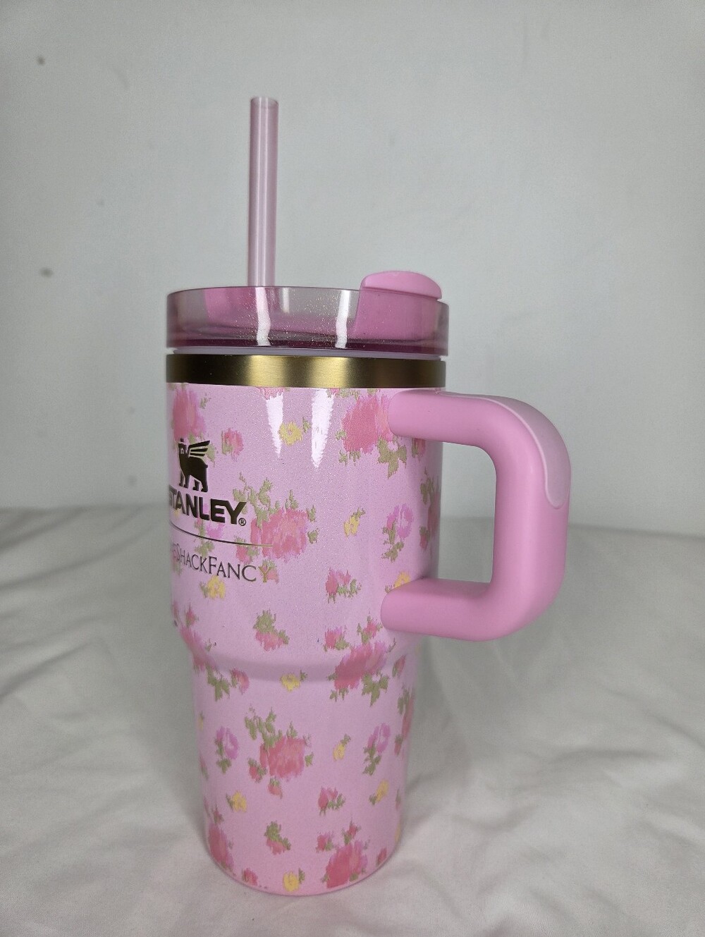 STANLEY 20oz for Love Shack Fancy Ibiza Sunset Pink Tumbler Limited Edition - Picture 3 of 12